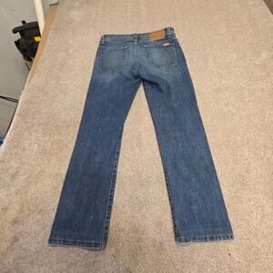 designer Fidelity Denim Jimmy Slim Straight Jeans Size 33 Men's Premium Denim